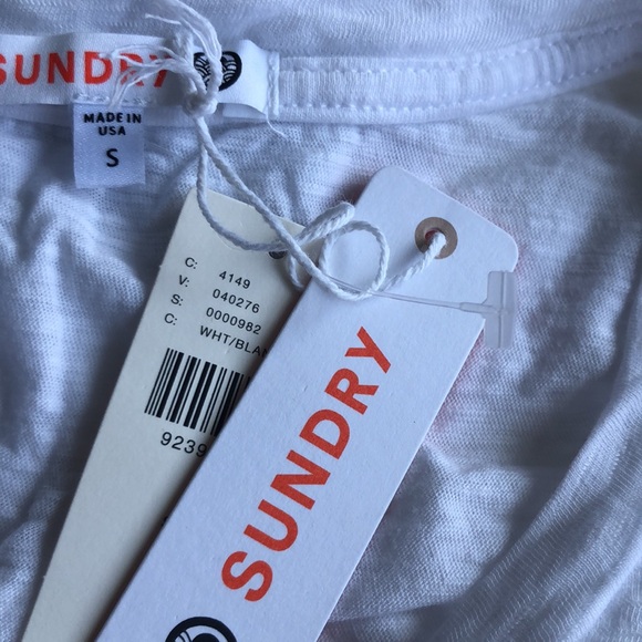 Anthro Sundry Je T'Aime Graphic Tee Size S - Picture 8 of 10